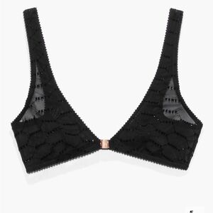 Savage X Fenty Shimmer Flocked Bralette